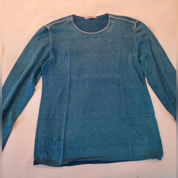 John Varvatos 'Pete' Cashmere & Silk Men's Crew Neck - Picture 6 of 11